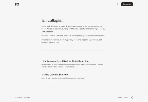 Personal Website